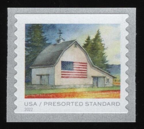#5684-5687 Flags on Barns, Strip & Singles, Mint **ANY 5=FREE SHIPPING** 