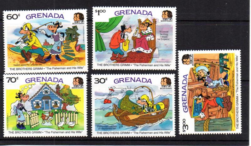 Grenada 1327-1331 MNH