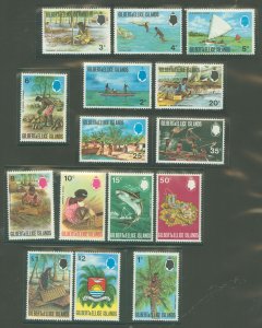 Gilbert & Ellice Islands #173-187 Mint (NH) Single (Complete Set)