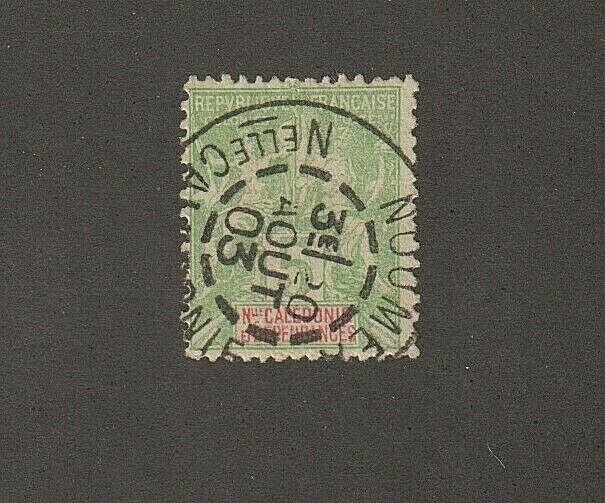 EDSROOM-9443 New Caledonia 44 Used 1905 SON Noumea Cancel 10/4/1903