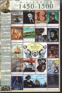 Gambia, 2180, Millennium Sheet(17), **MNH**