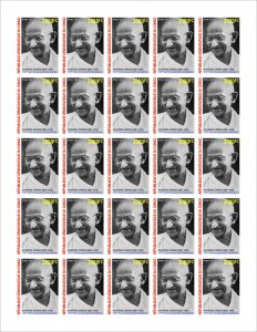 DR CONGO 2021 - SET OF 2 IMPERF SHEETS 25v - JOINT ISSUE - MAHATMA GANDHI  - MNH