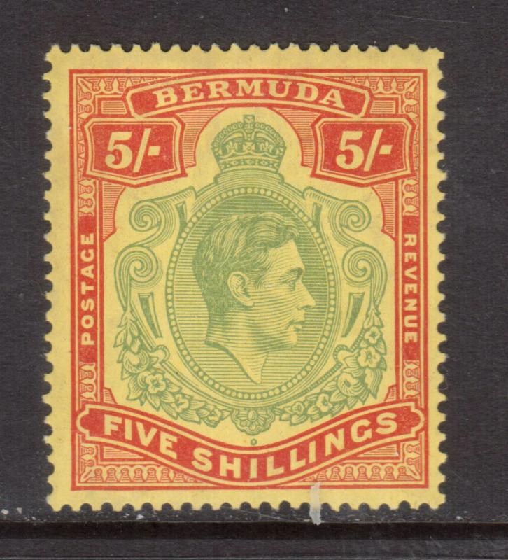 Bermuda #125a (SG #118a) Very Fine Mint Lightly Hinged