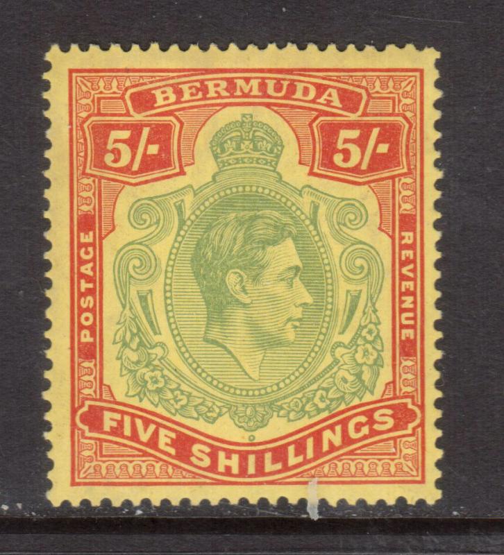 Bermuda #125a (SG #118a) Very Fine Mint Lightly Hinged 