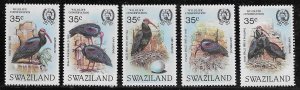 Swaziland Scott #'s 448a-e MNH