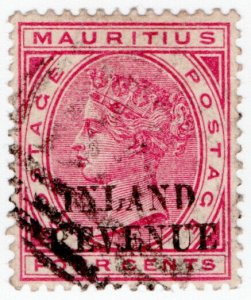 (I.B) Mauritius Revenue : Inland Revenue 4c (postal)