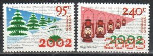 Netherlands Antilles Stamp 1000-1001  - 2002 Christmas and New Year