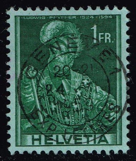 Switzerland #275 Ludwig Pfyffer; Used (0.25)