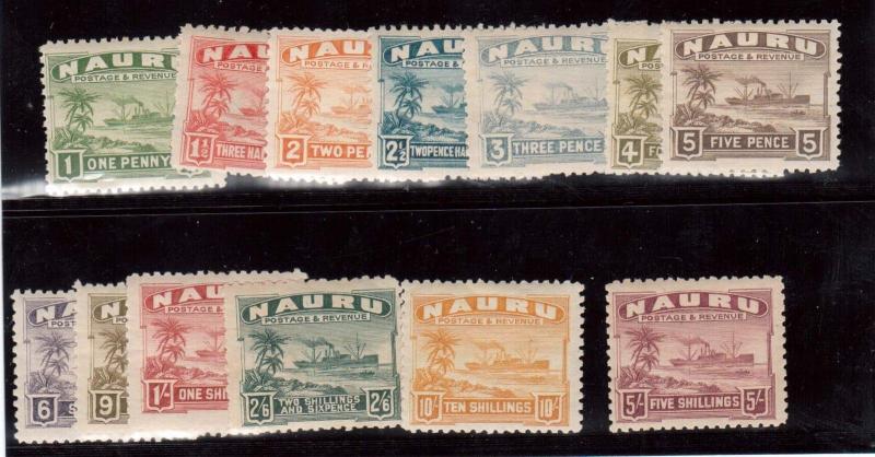 Nauru #18 - #30a Mint