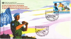 United Nations Vienna, Worldwide First Day Cover, Military Related