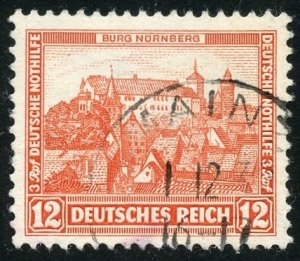 Germany Scott B46 UFH-LH - 1932 Nuremberg Castle - SCV $1.90