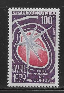 Chad 251 1972 World Health Month single MNH