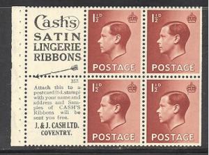 Great Britain 232b mint hinged  SCV $ 62.50 (RS)