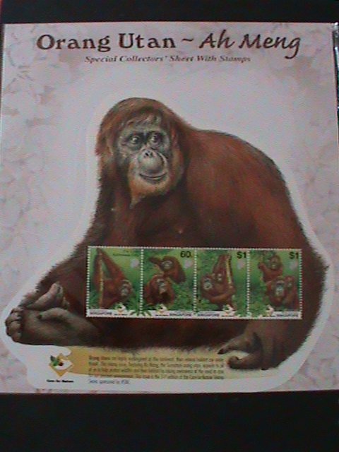 ​SINGAPORE-SC#893 SPECIAL COLLECTOR'S SHEET WITH STAMPS-MNH VF LAST ONE