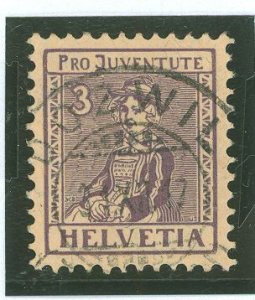 Switzerland #B7 Used Single