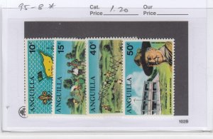 Anguilla 95-8 Scouting mint