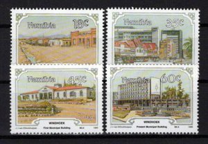 Namibia SWA 666-669 MNH Architecture Buildings ZAYIX 0424S0153M