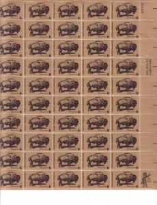 U.S. Full Sheet Sc.# 1392 American Bison MNH 