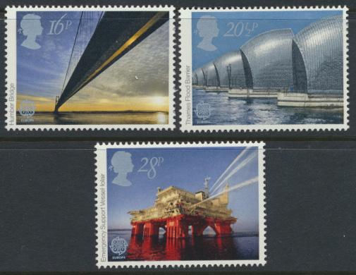 GB SG 1215 - 1217  SC# 1019-1021 Mint Never Hinged  set - Europa Engineering