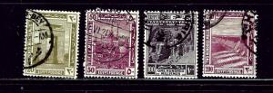 Egypt 56-59 Used 1914 partial set
