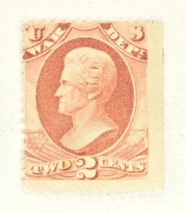 US STAMP SCOTT #O84 2C JACKSON WAR DEPARTMENT MNH NG, 1873