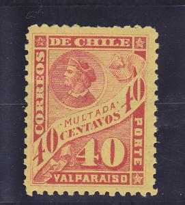 Chile  Scott#  J26  Used