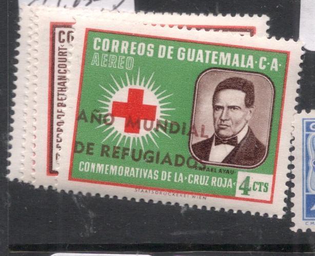 Guatemala Red Cross SC C235-8 MNH (4djk)