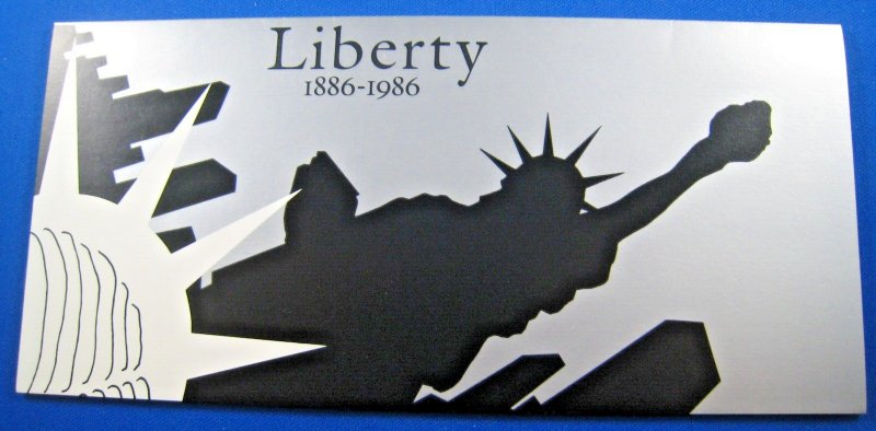FRANCE  -  1986  -  LIBERTY FOLDER  -  JOINT ISSUE WITH USA   MNH  (ggc32)
