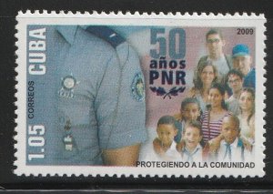 Cuba 2009 National Security Police Sc 4996 MNH A3487
