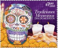 baja.A)2012 MEXICO,NEW ISSUE DAY OF THE DEAD, STAMP MNH