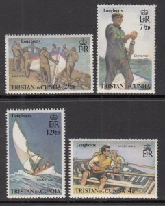 Tristan da Chuna 174-177 MNH VF