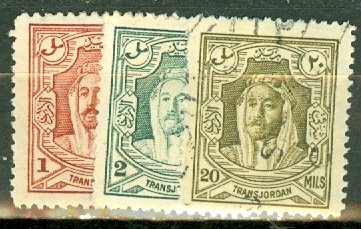 MF: Jordan 169a-175b mint/unused no gum; 176a-178a used CV $251.75; scan show...