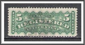 Canada #F2 Registration Used