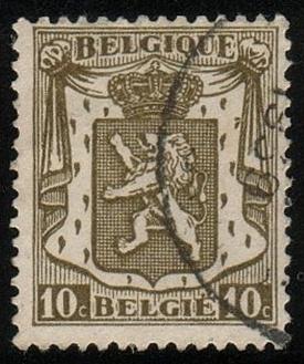 Belgium#267 - Coat of Arms - Used