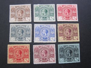 Bermuda 1921 Sc 71-74 set MH