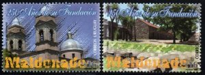 2006 Uruguay Maldonado 250th anniversary Cathedral  #2151-2152 **  MNH