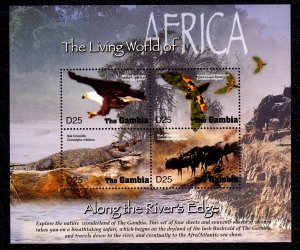 Gambia 2005 African Fauna Mint MNH Miniature Sheet SC 2940