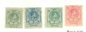 Spain #301-304 Unused Single