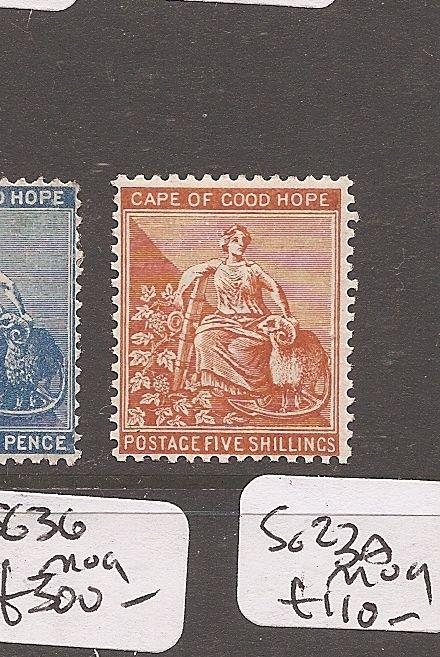 Cape of Good Hope SG 54 MOG (6avl)