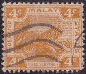 Malaya -Federation Malay States #57 Used