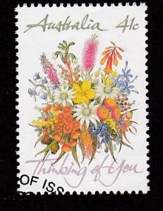 Australia # 1164, Special Occasions Flower Bouquet, Used, 1/2 Cat.