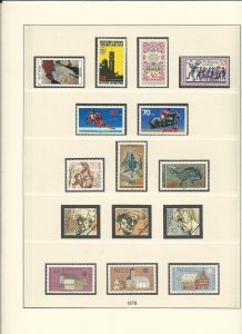 Germany Collection 1972-84 in Linder Hingless Album & Binder, SCV $535