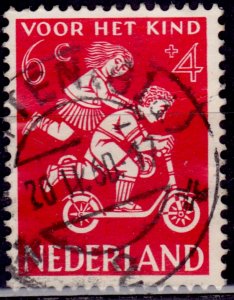 Netherlands, 1958, Child Care, 6+4c, sc#B329, used