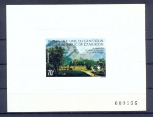 Cameroon 1977 Sassenaga Castle, Grenoble Deluxe Proof. VF and Rare