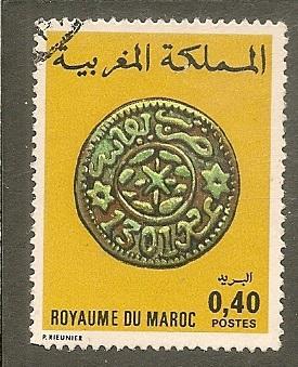 Morocco  Scott  357      Coin