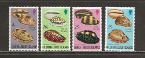 Gilbert & Ellice Islands Scott catalog # 241-244 Mint NH