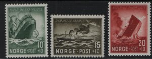 NORWAY, B35-B37  MNH  SET
