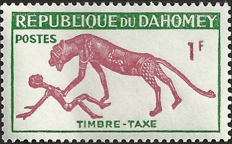 DAHOMEY - J29 - Unused - SCV-0.25