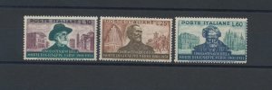 1951 Italy - Republic, Giuseppe Verdi, 3 values, n . 677/79, MNH **