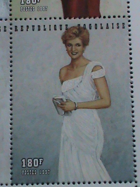 ​TOGO STAMP:1997 SC#1798 DIANA -PRINCESS OF WALES MINT FULL SHEET